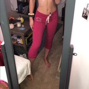 Hollister cropped sweatpants